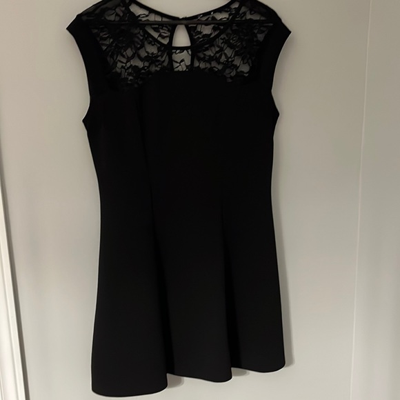 2/$30 Black lace skater dress - Picture 2 of 5